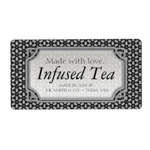 Etiquetas brancas pretas da garrafa de vinho do