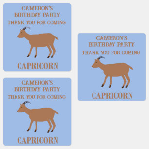 Etiquetas Capricorn - Sinal de Estrela Personalizado