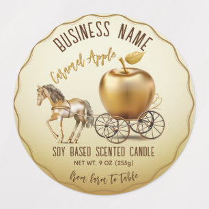 Etiquetas Caramel Apple