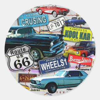 Etiquetas - carros da rota 66_Classic