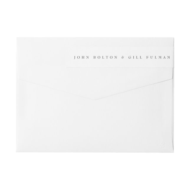 Etiquetas casamento clássico romântico (Verso)