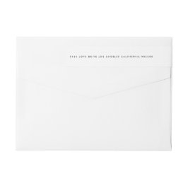 Etiquetas Casamento Elegante de Monograma Grande e Bold Ultr
