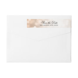 Etiquetas Casamento Salve A Data Das Luzes De Cobre