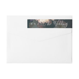 Etiquetas Casamento vintage Emerald Antique