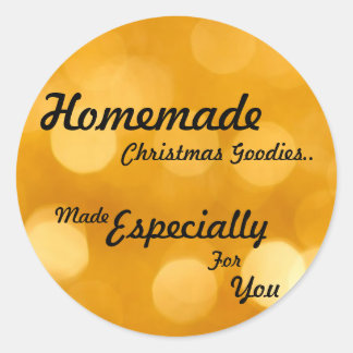 Etiquetas caseiros dos presentes do Natal