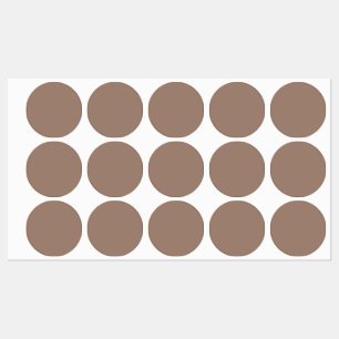 Etiquetas Castor (cor sólida)