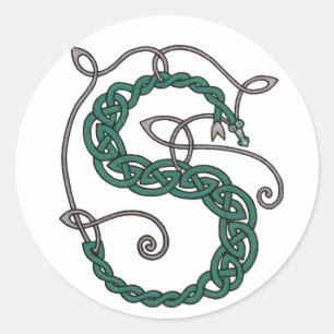 Etiquetas celtas da letra S