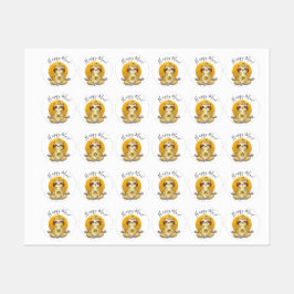 Etiquetas Chá de fraldas de Largura Adorável