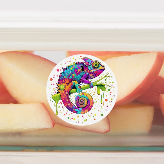 Etiquetas Chameleon Paint mantém estilo aquarela (Afixado)