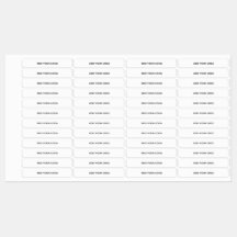 ETIQUETAS CINNY PERSONALIZADAS