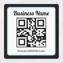 Código QR e texto editáveis | à prova d'água