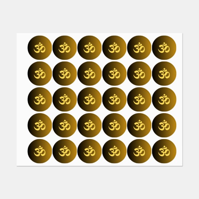 Etiquetas Coleção Om Stickers (Folha)