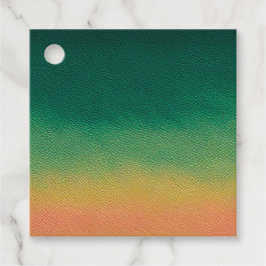 Etiquetas Coloridas de Arte de Couro