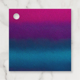 Etiquetas Coloridas de Arte de Couro