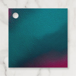 Etiquetas Coloridas de Arte de Couro