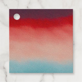 Etiquetas Coloridas de Arte de Couro