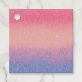 Etiquetas Coloridas de Arte de Couro