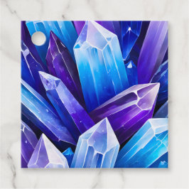 Etiquetas Coloridas de Arte de Cristal Rock