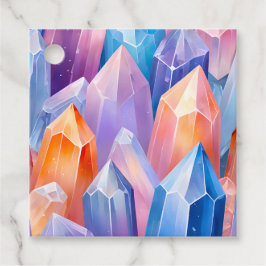 Etiquetas Coloridas de Arte de Cristal Rock