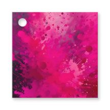 Etiquetas Coloridas de Arte de Pintura de Pinta Co