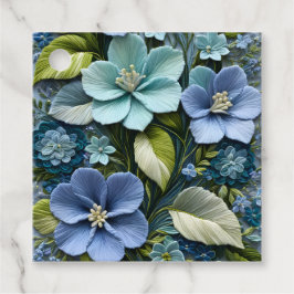 Etiquetas Coloridas De Arte Floral