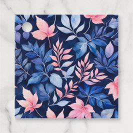 Etiquetas Coloridas para Presente de Arte Botânica