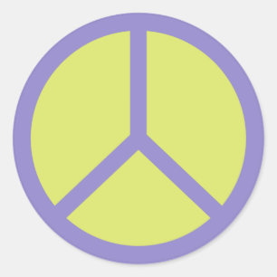 Etiquetas Coloridas para Sinais de Paz