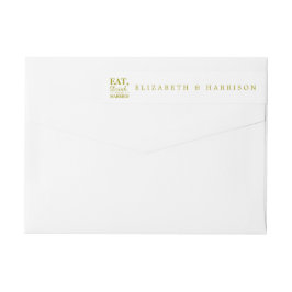 Etiquetas Coma, beba e se case Dourado