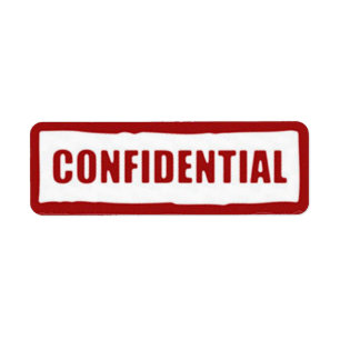 Etiquetas confidenciais