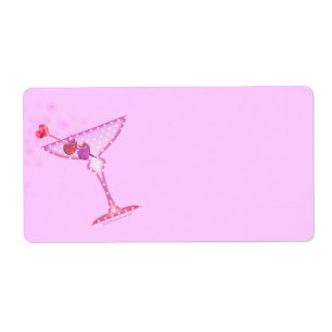 ETIQUETAS COR-DE-ROSA de MARTINI Avery
