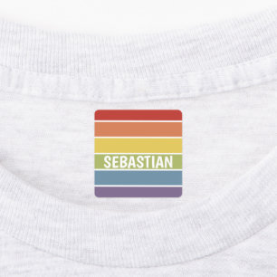 Etiquetas Cor retrorativa do sinalizador do Orgulho gay Rain