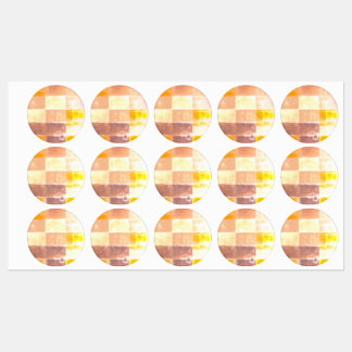 Etiquetas Cores Amarelas Vwndretti