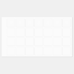 Etiquetas Crie seu próprio branco personalizável