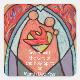 Etiquetas customizáveis da data da confirmação