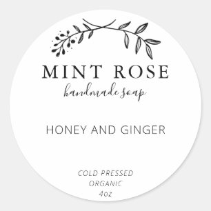 Etiquetas customizáveis do sabão