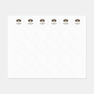 Etiquetas Cute Dog stickers