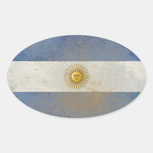 Etiquetas da bandeira de Argentina