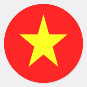 Etiquetas da bandeira de Vietnam