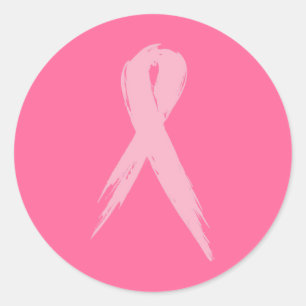 Etiquetas da consciência do cancro da mama grande