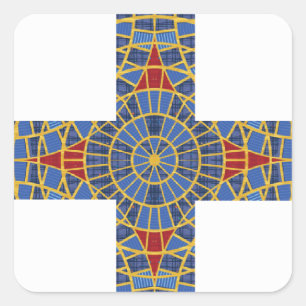 Etiquetas da cruz do médico de DragonCon