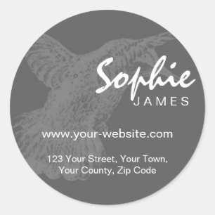 Etiquetas da etiqueta de endereço