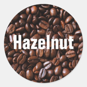 Etiquetas da etiqueta do sabor do café