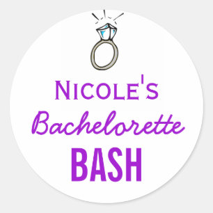 Etiquetas da festança de Bachelorette