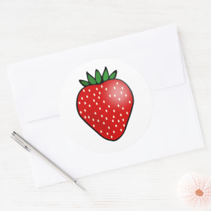 Etiquetas da fruta da morango