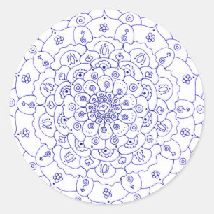 Etiquetas da mandala 7