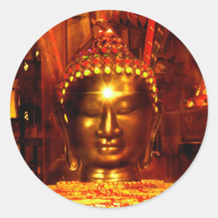 Etiquetas da meditação de Buddha