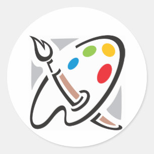 Etiquetas da Paleta de Pintores