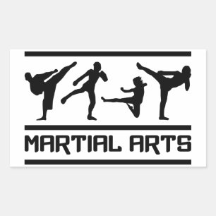 Etiquetas das artes marciais