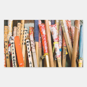 Etiquetas das bengalas dos peregrinos