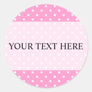 Etiquetas das bolinhas com cor feita sob encomenda